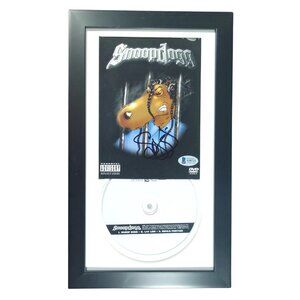 Snoop Dogg Signed Lay Low Music Video Framed DVD Cover Beckett BAS Autographed